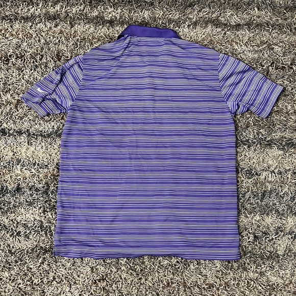 Nike: Dry Victory Stripe Polo Golf Shirt - Picture 4 of 4